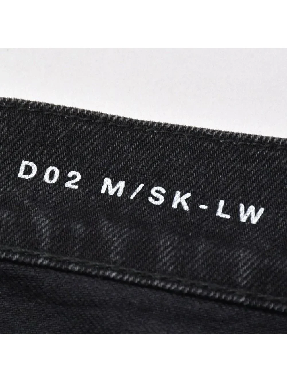Saint Laurent Paris Skinny Denim Pants Cotton Black